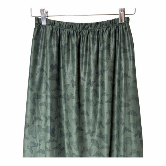 Asymmetrical Skirt Mesh Goblin Sz M ROMWE Butterfly Print Fairy Grunge Goth Y2K - Picture 3 of 8